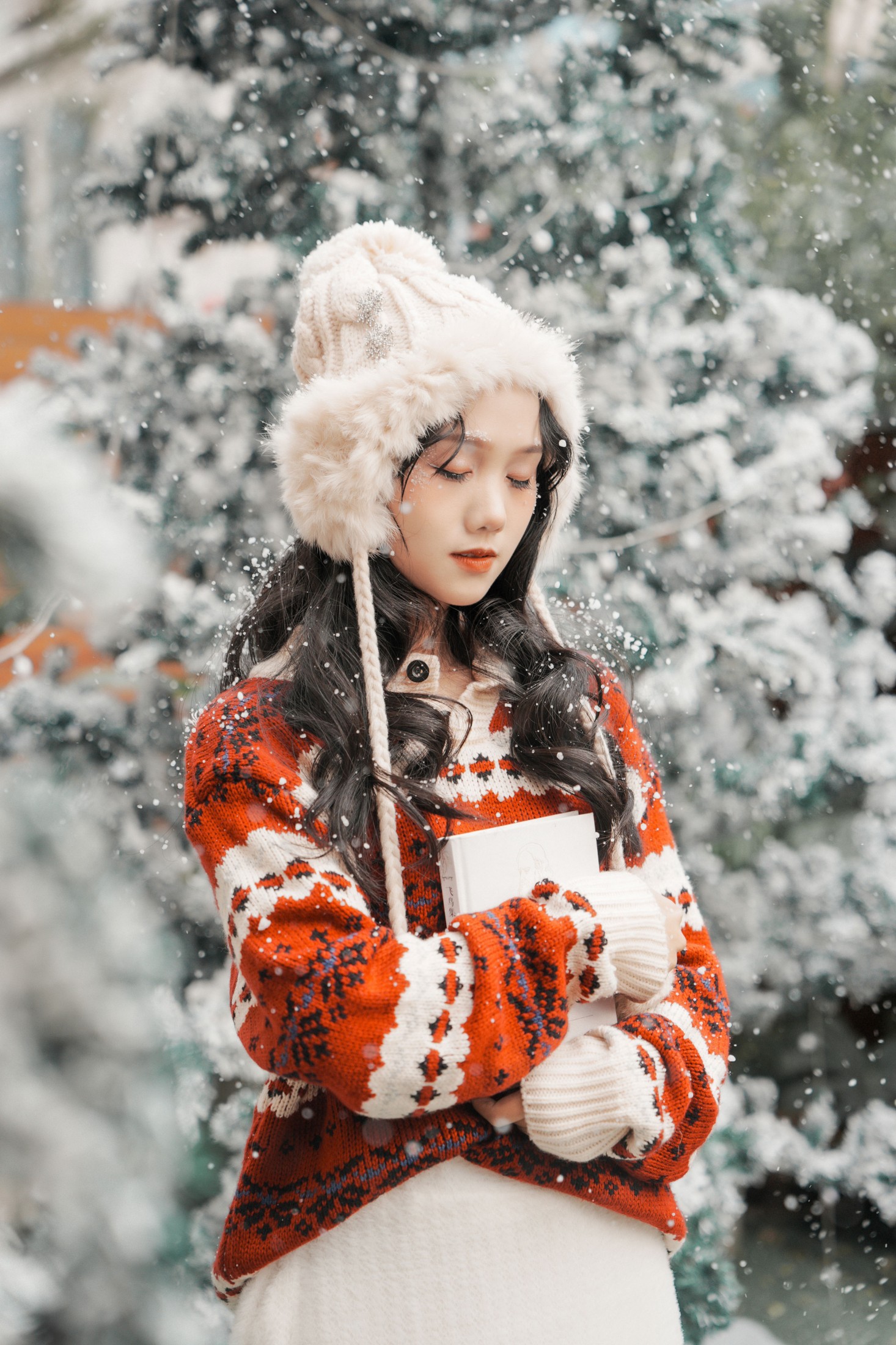 小清 – 《圣诞人像拍照》[27P]