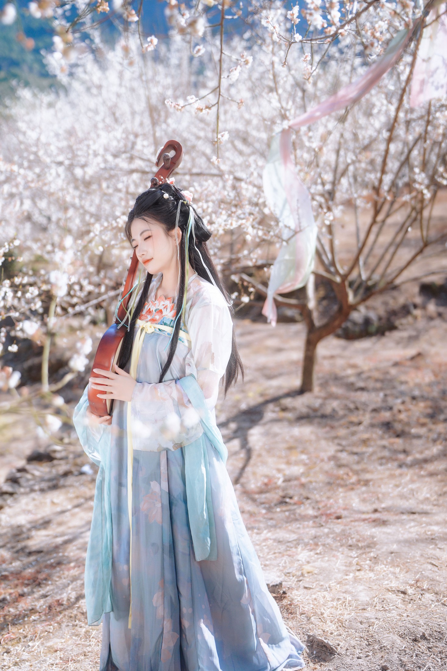 吧啦吧啦 – 《梅花古风人像拍摄》[14P]